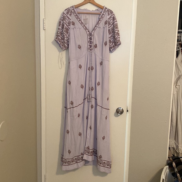 Free people Riley Embroidered maxi - Picture 2 of 4